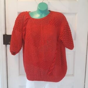 Vintage 1980s Counterparts medium hand knitted